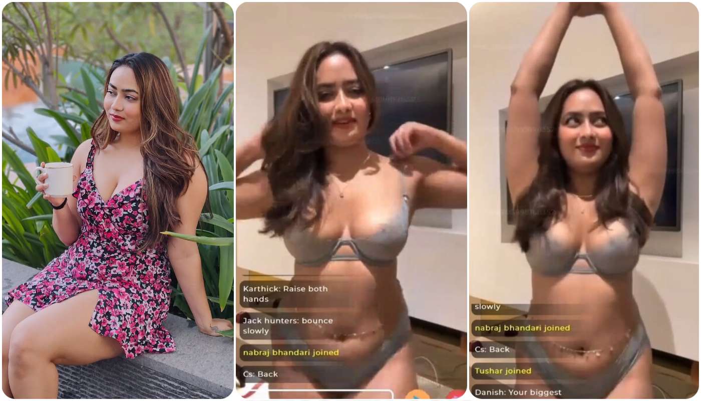 Divya Mistry First Live In Transparent Lingerie Part 2